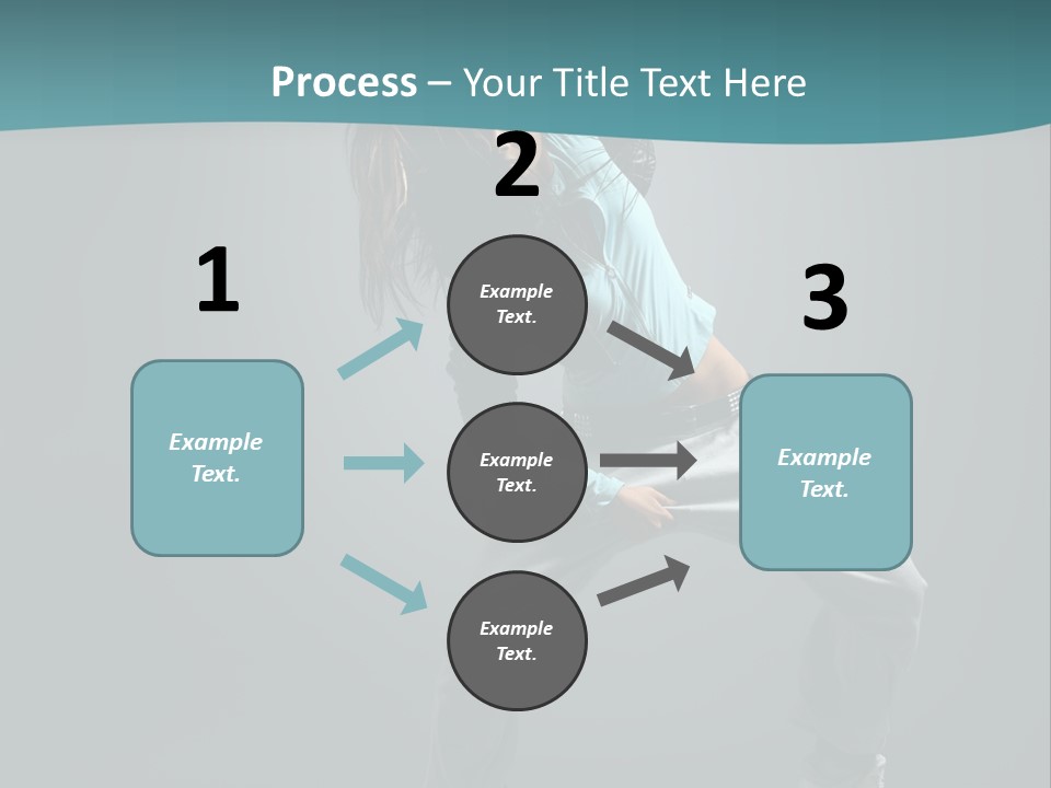 Gymnastic Young Acrobat PowerPoint Template