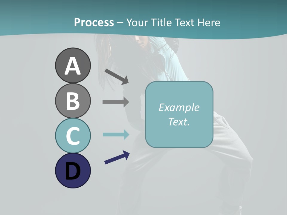 Gymnastic Young Acrobat PowerPoint Template