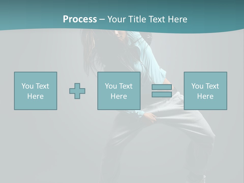 Gymnastic Young Acrobat PowerPoint Template