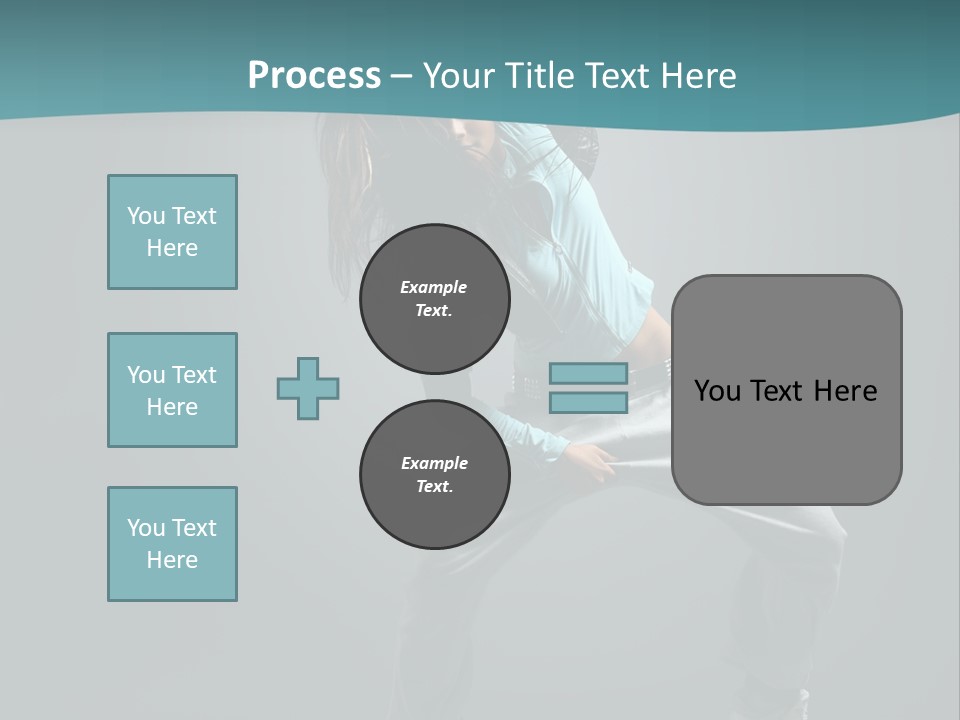Gymnastic Young Acrobat PowerPoint Template