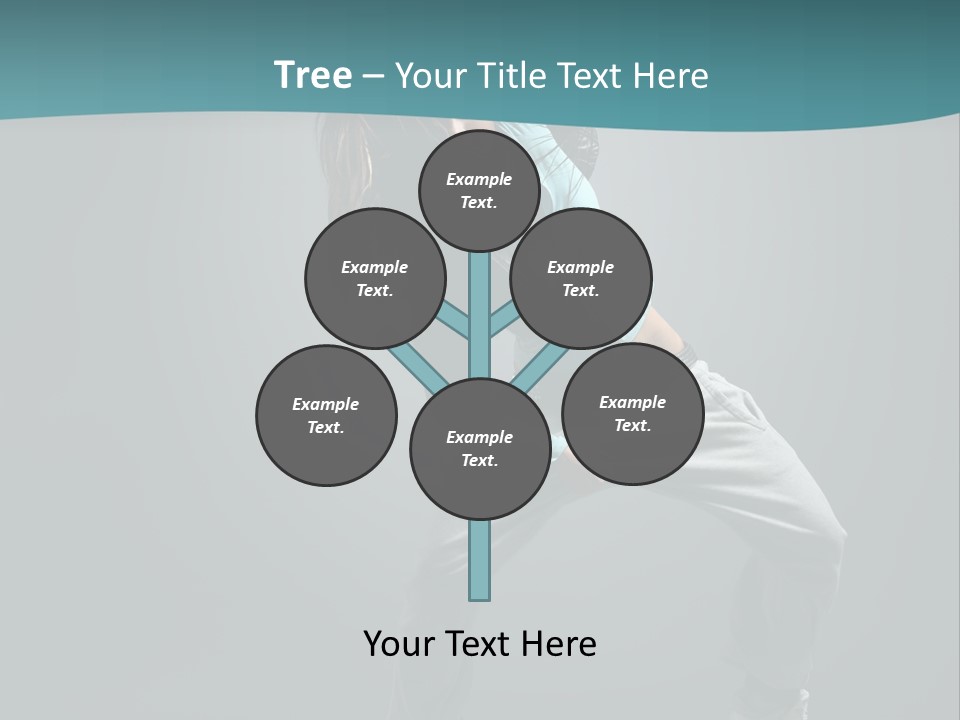 Gymnastic Young Acrobat PowerPoint Template