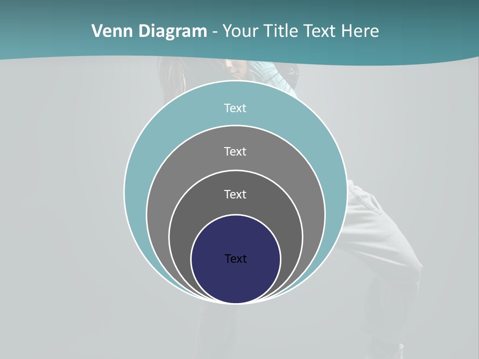 Gymnastic Young Acrobat PowerPoint Template