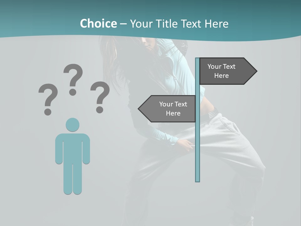 Gymnastic Young Acrobat PowerPoint Template