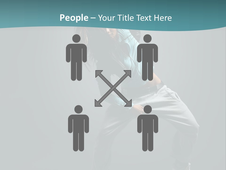 Gymnastic Young Acrobat PowerPoint Template