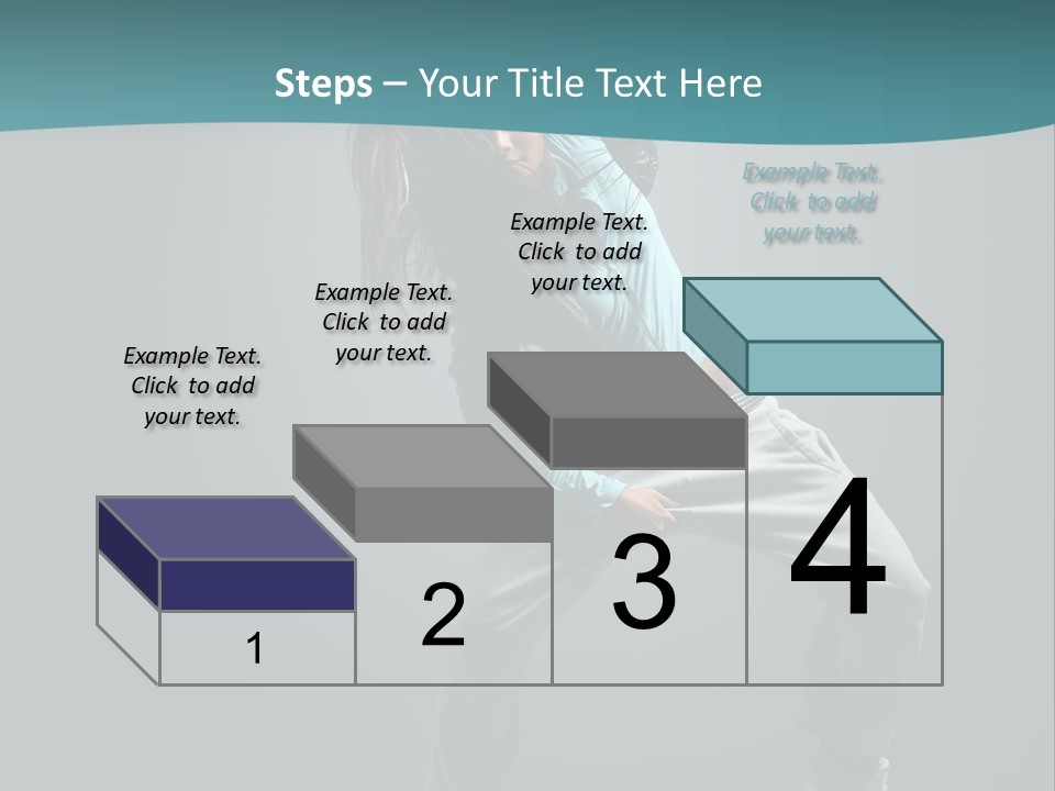 Gymnastic Young Acrobat PowerPoint Template