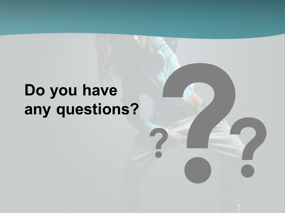 Gymnastic Young Acrobat PowerPoint Template