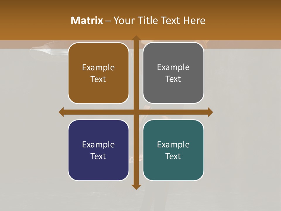 A Couple Of People Doing A Handstand On A Dance Floor PowerPoint Template