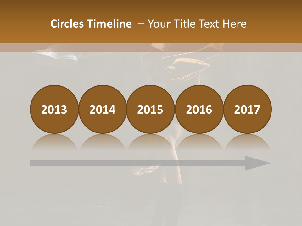 A Couple Of People Doing A Handstand On A Dance Floor PowerPoint Template