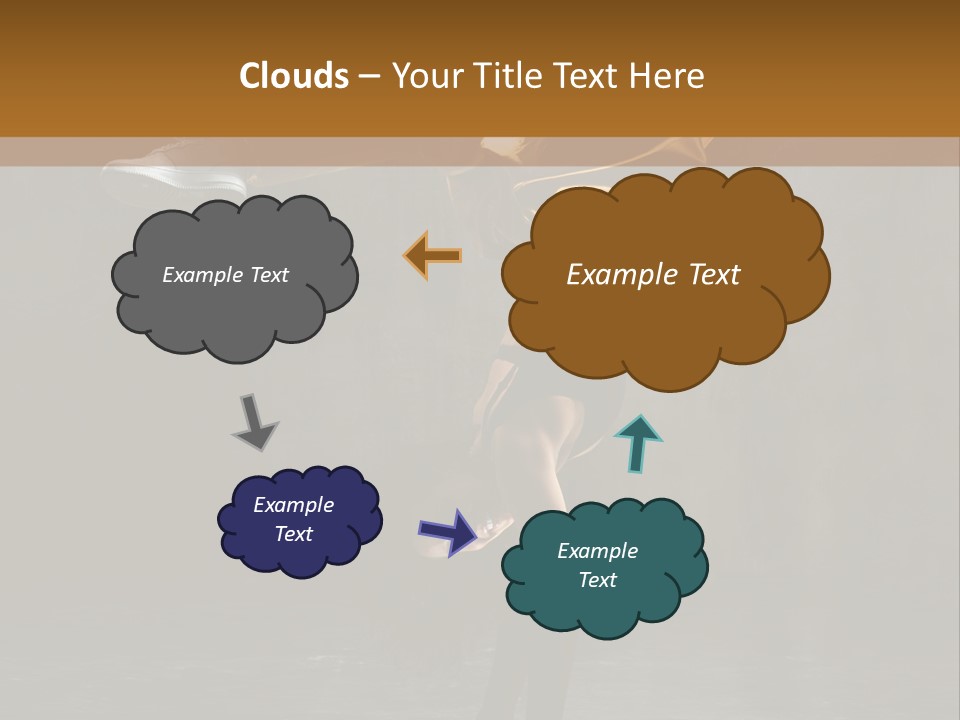 A Couple Of People Doing A Handstand On A Dance Floor PowerPoint Template