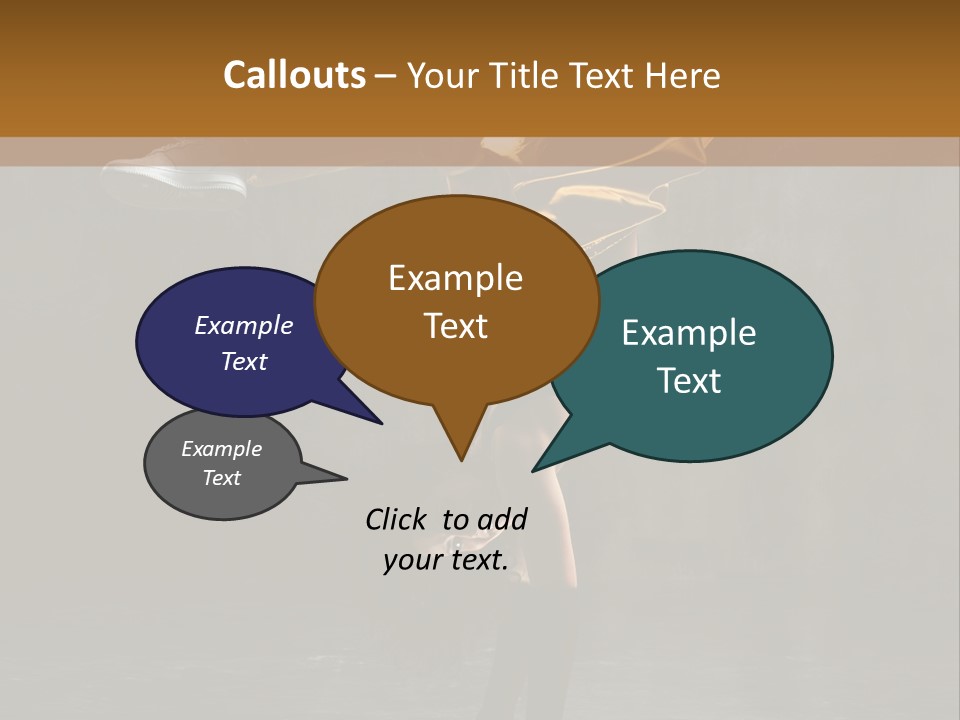 A Couple Of People Doing A Handstand On A Dance Floor PowerPoint Template