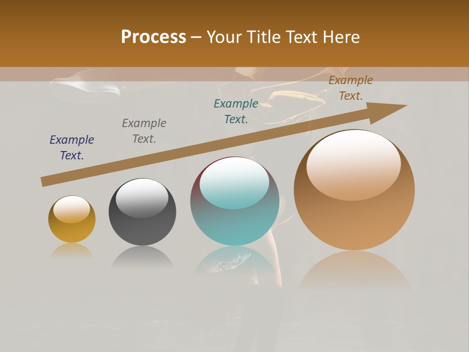 A Couple Of People Doing A Handstand On A Dance Floor PowerPoint Template