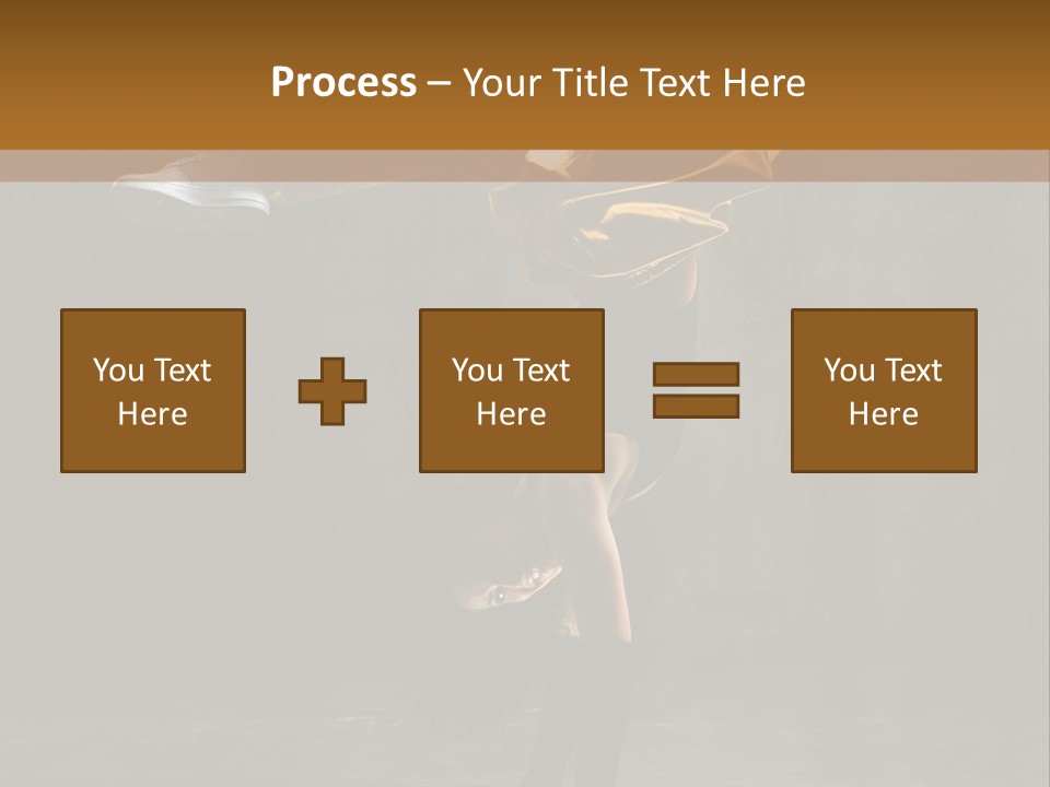 A Couple Of People Doing A Handstand On A Dance Floor PowerPoint Template