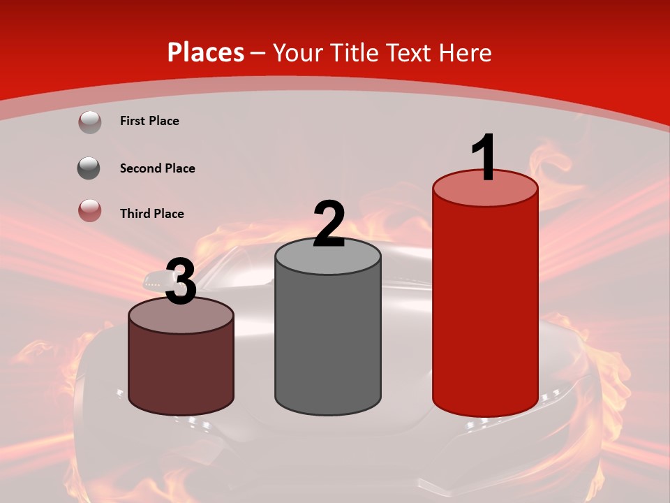 Silver Speed Auto PowerPoint Template