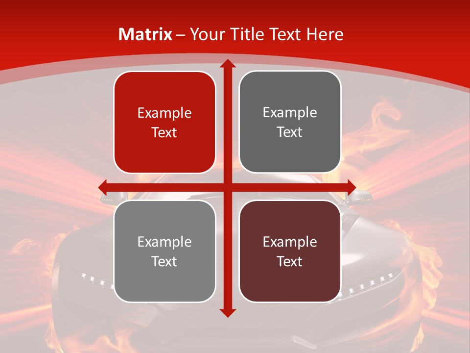 Silver Speed Auto PowerPoint Template