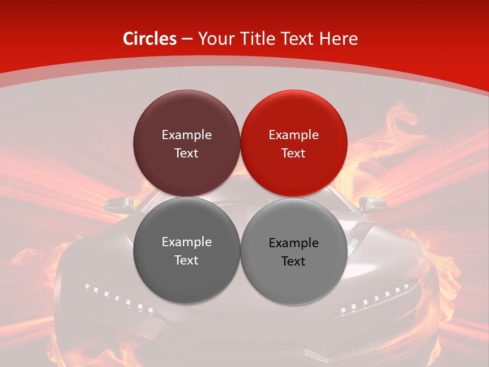 Silver Speed Auto PowerPoint Template