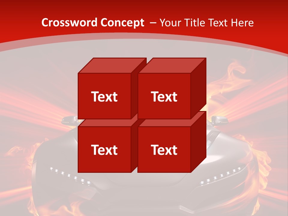 Silver Speed Auto PowerPoint Template