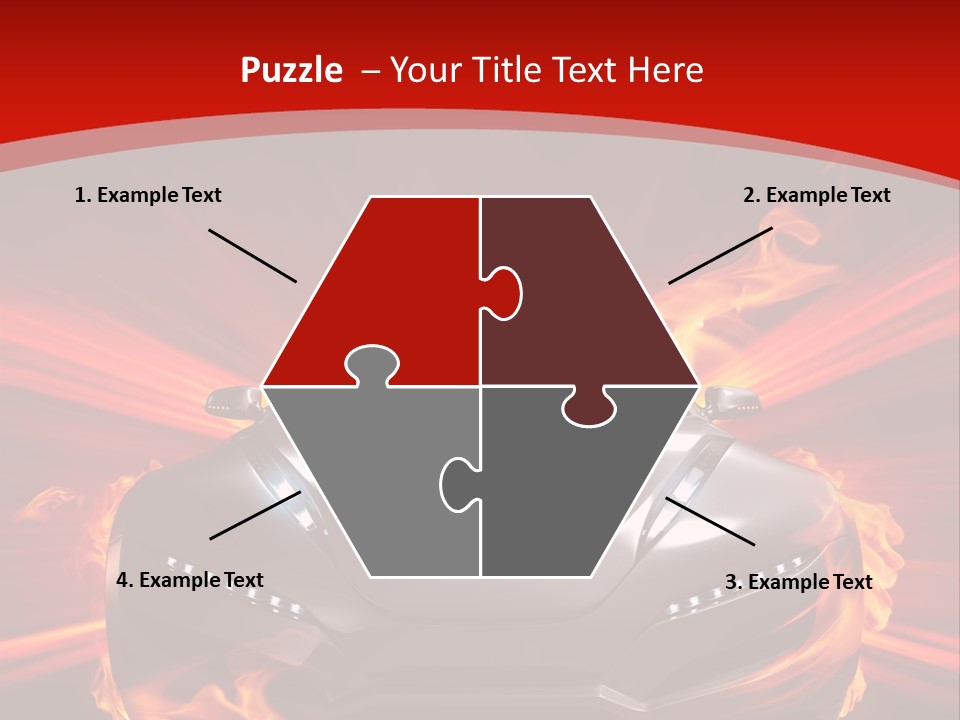 Silver Speed Auto PowerPoint Template