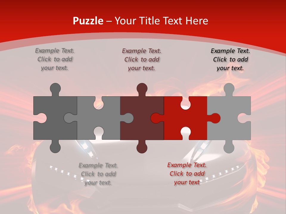 Silver Speed Auto PowerPoint Template