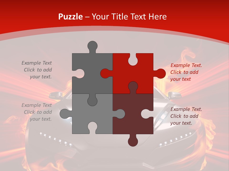 Silver Speed Auto PowerPoint Template