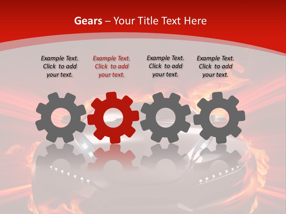 Silver Speed Auto PowerPoint Template