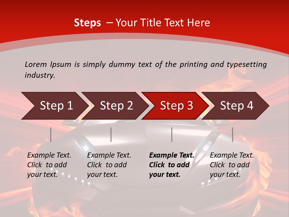 Silver Speed Auto PowerPoint Template