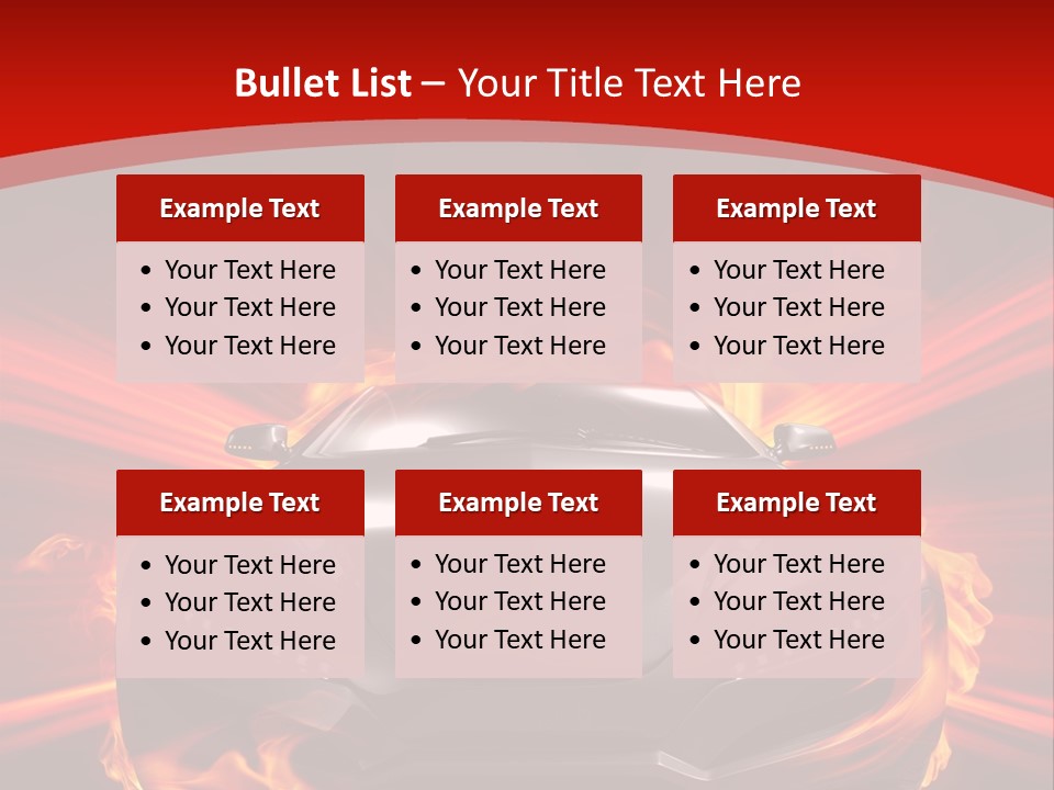Silver Speed Auto PowerPoint Template