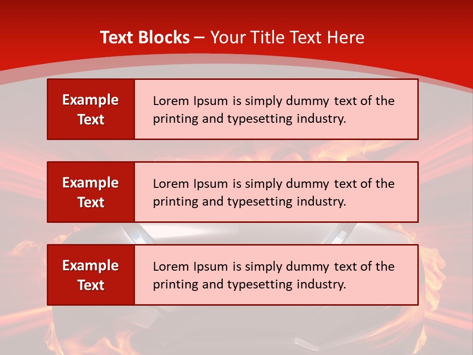 Silver Speed Auto PowerPoint Template
