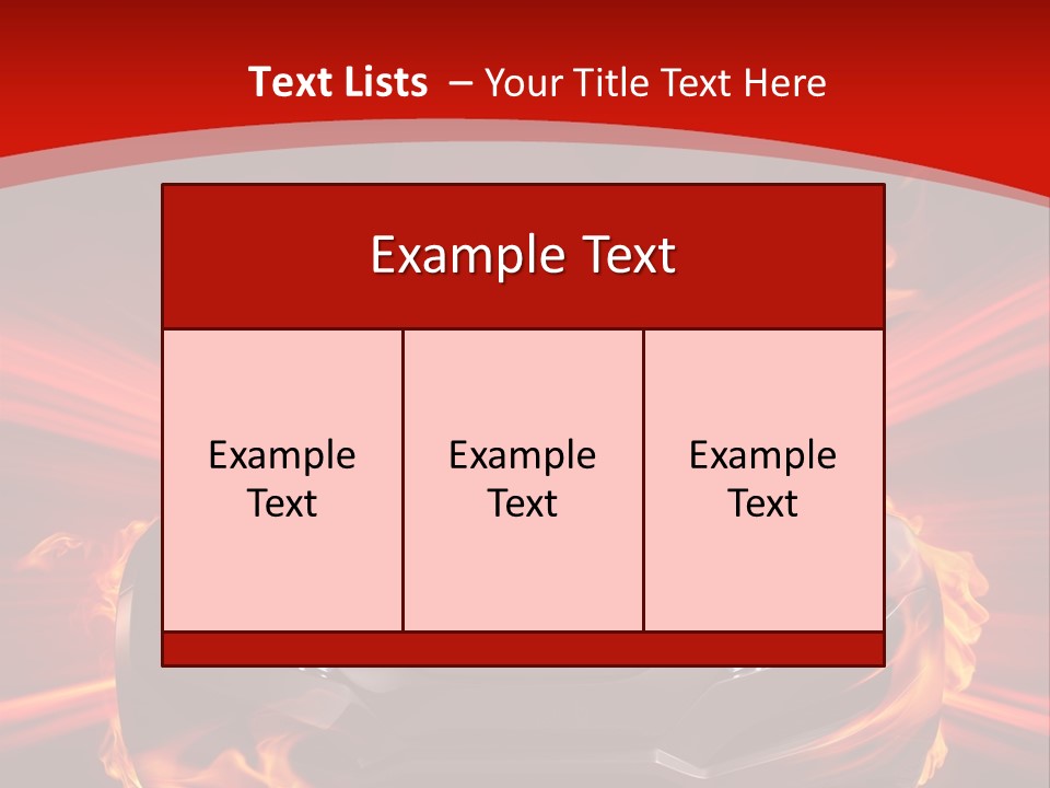 Silver Speed Auto PowerPoint Template