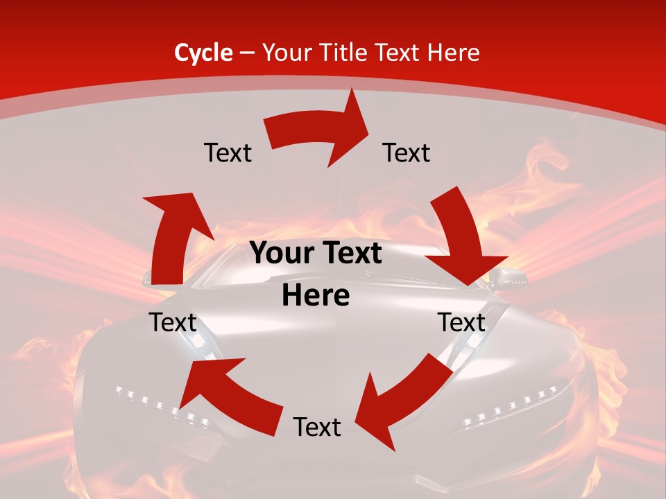 Silver Speed Auto PowerPoint Template