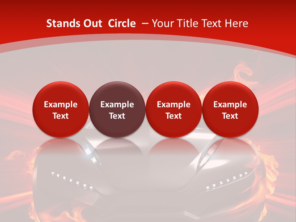 Silver Speed Auto PowerPoint Template