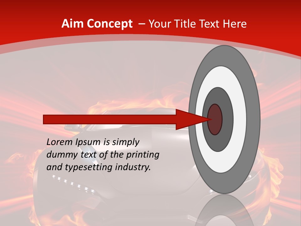 Silver Speed Auto PowerPoint Template