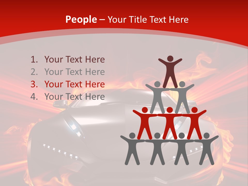 Silver Speed Auto PowerPoint Template