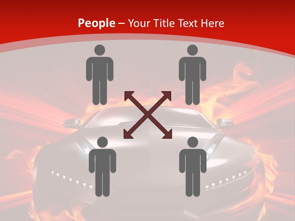 Silver Speed Auto PowerPoint Template