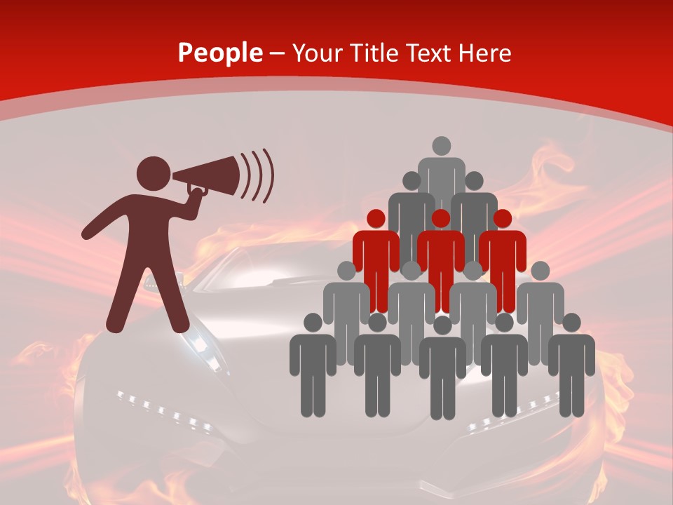 Silver Speed Auto PowerPoint Template