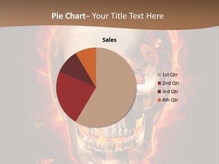 Fire Nature Nightmare PowerPoint Template