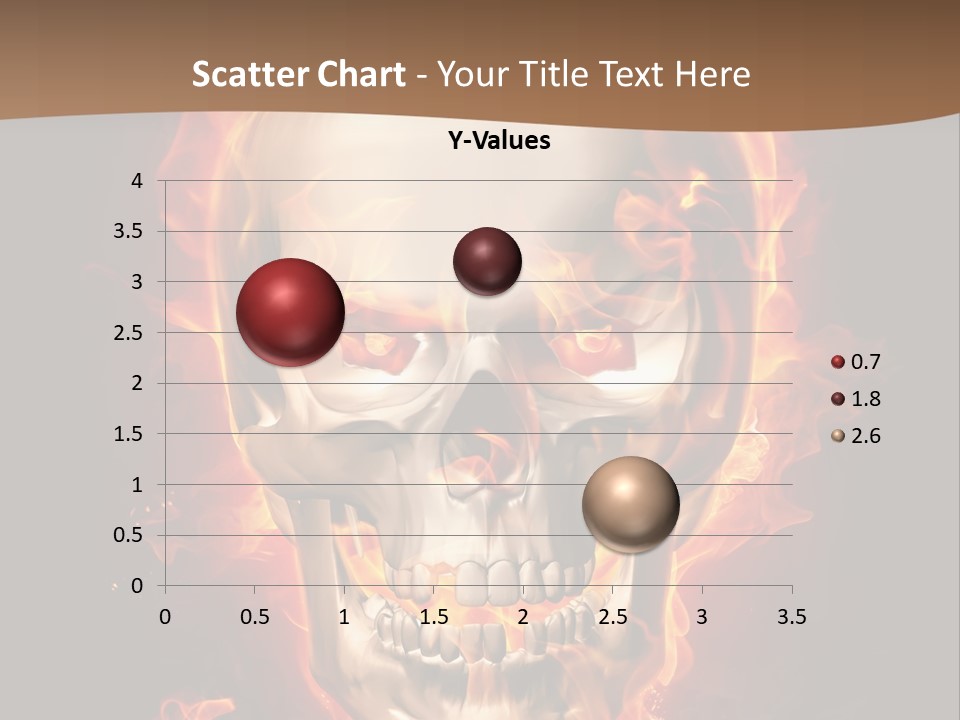 Fire Nature Nightmare PowerPoint Template