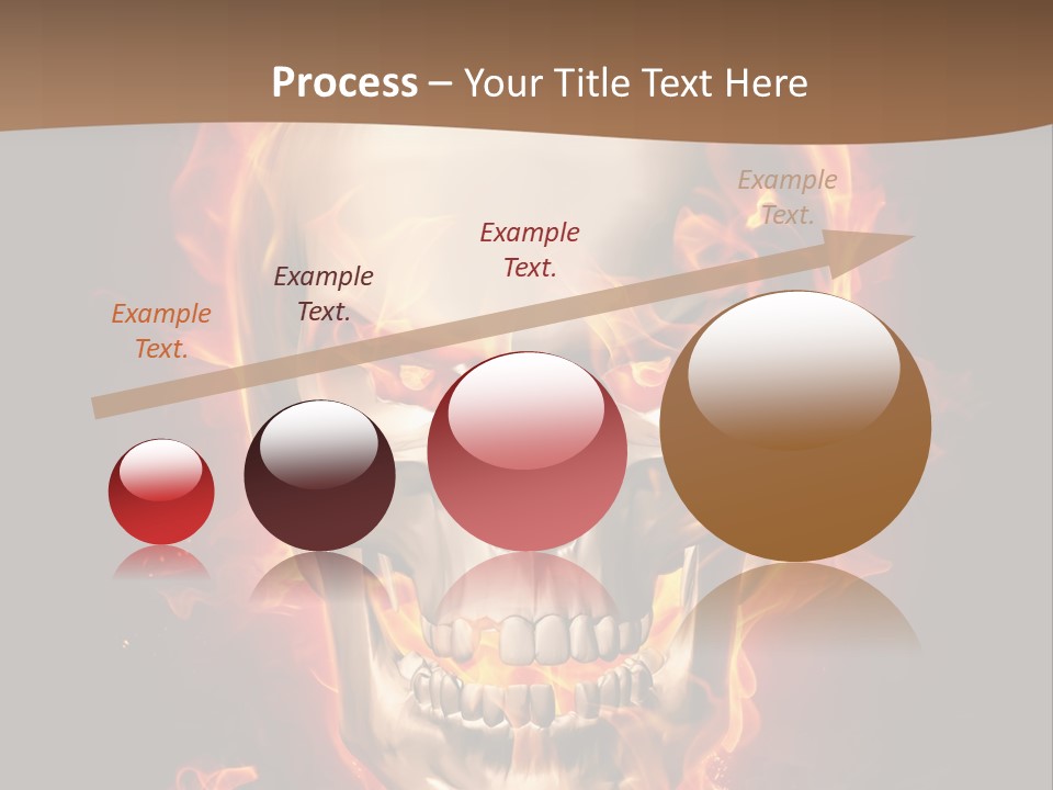 Fire Nature Nightmare PowerPoint Template