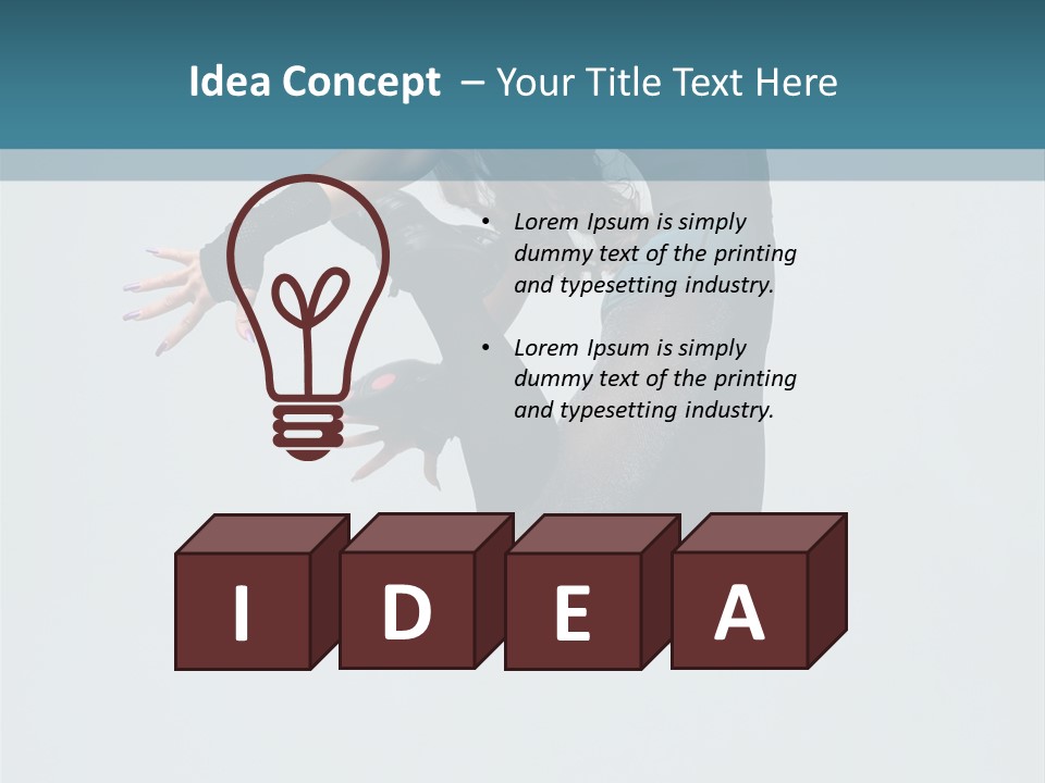 Nature Texture Space PowerPoint Template