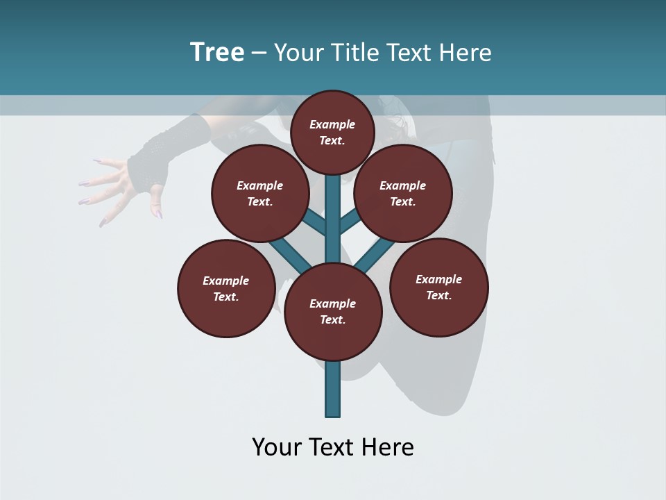 Nature Texture Space PowerPoint Template