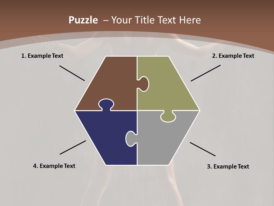 Posing One Dance PowerPoint Template