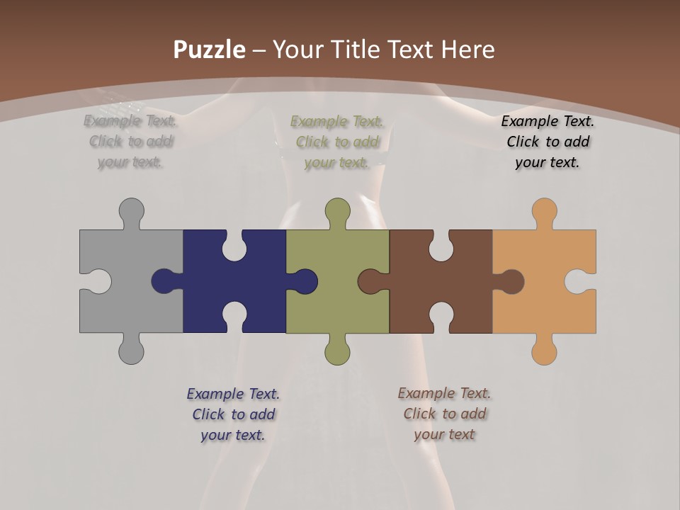 Posing One Dance PowerPoint Template