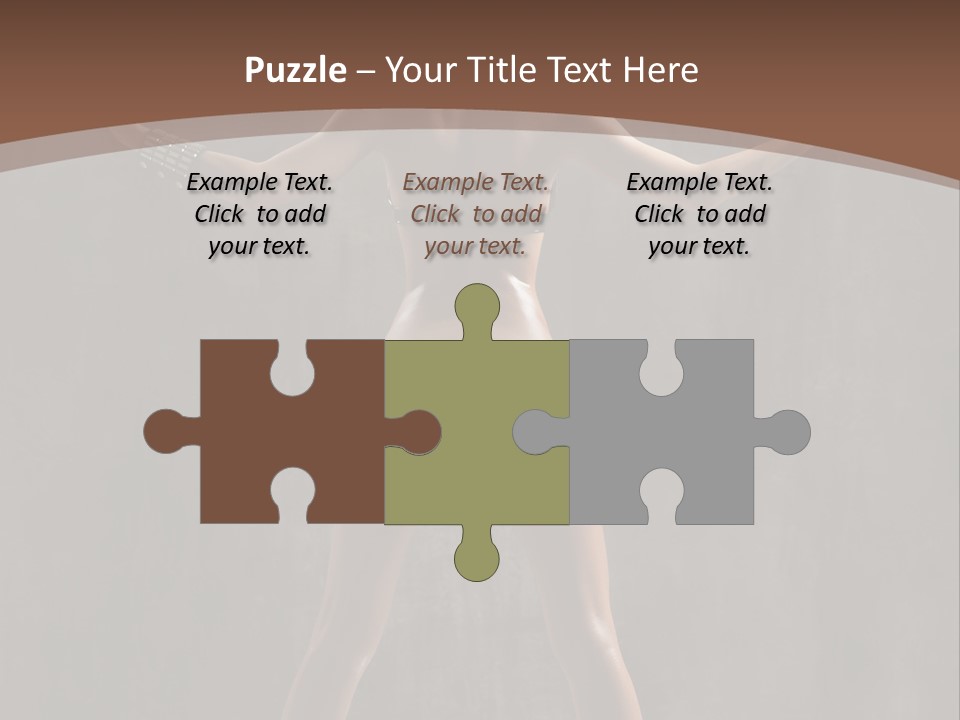 Posing One Dance PowerPoint Template