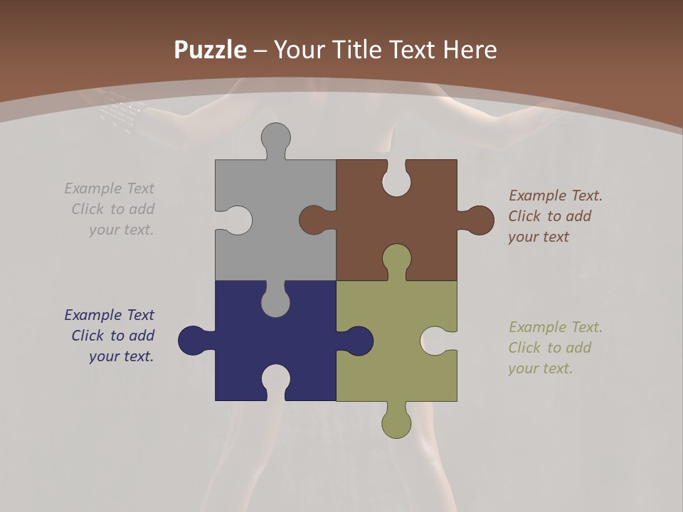 Posing One Dance PowerPoint Template