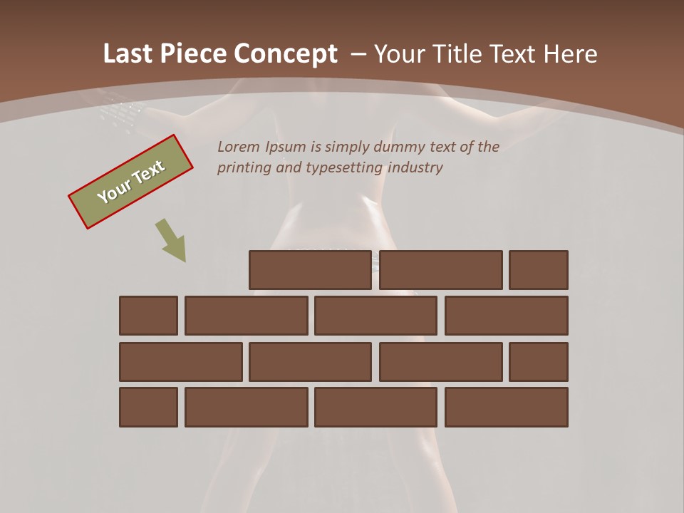 Posing One Dance PowerPoint Template