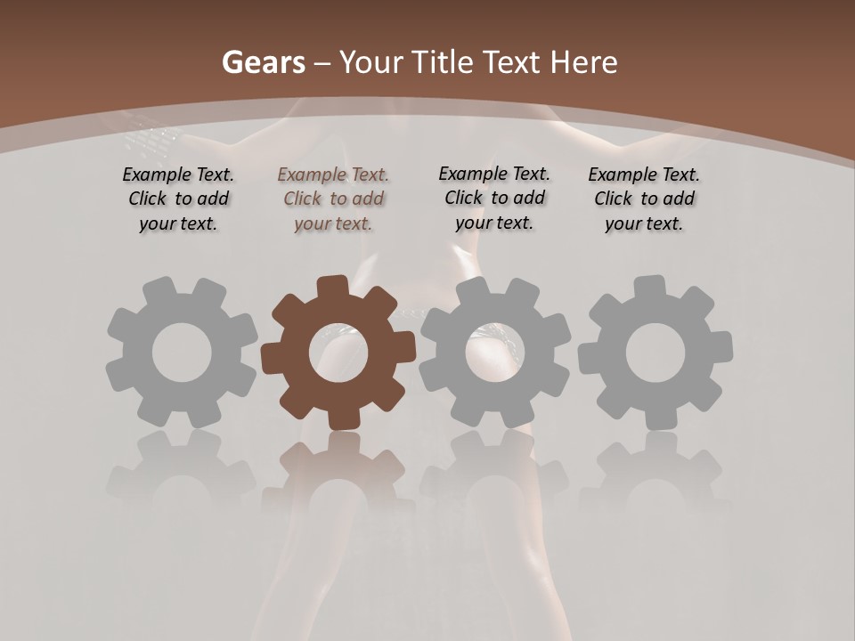 Posing One Dance PowerPoint Template