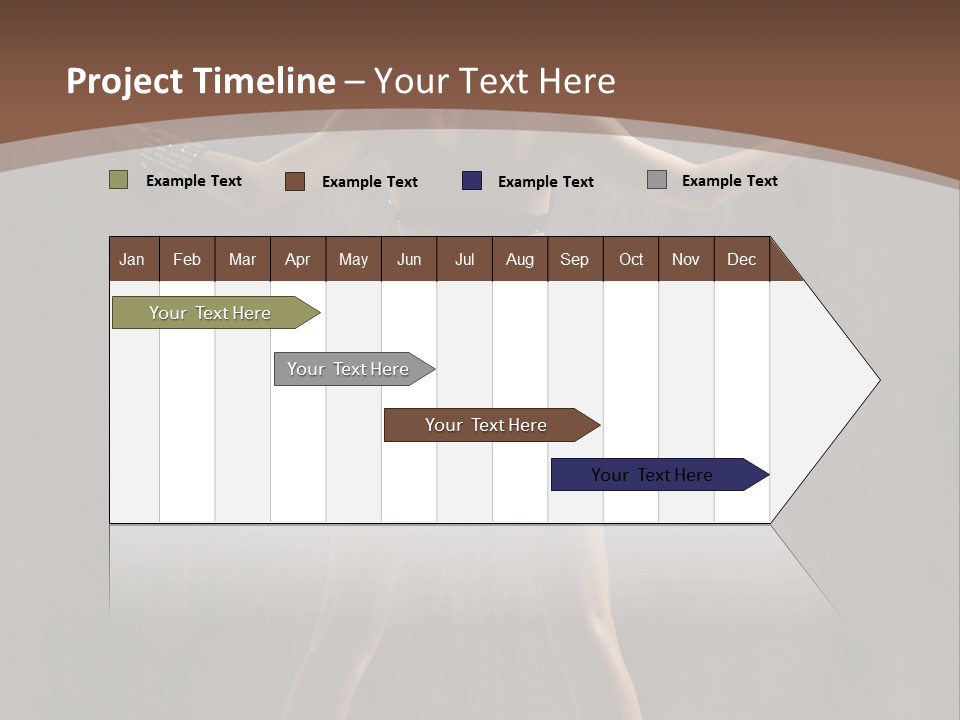 Posing One Dance PowerPoint Template