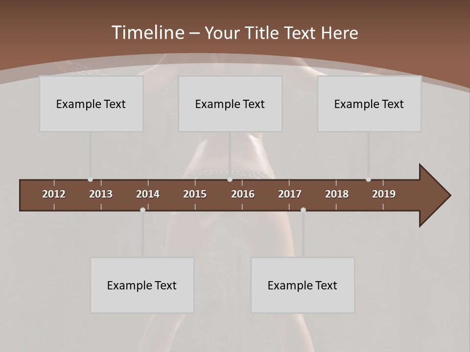 Posing One Dance PowerPoint Template