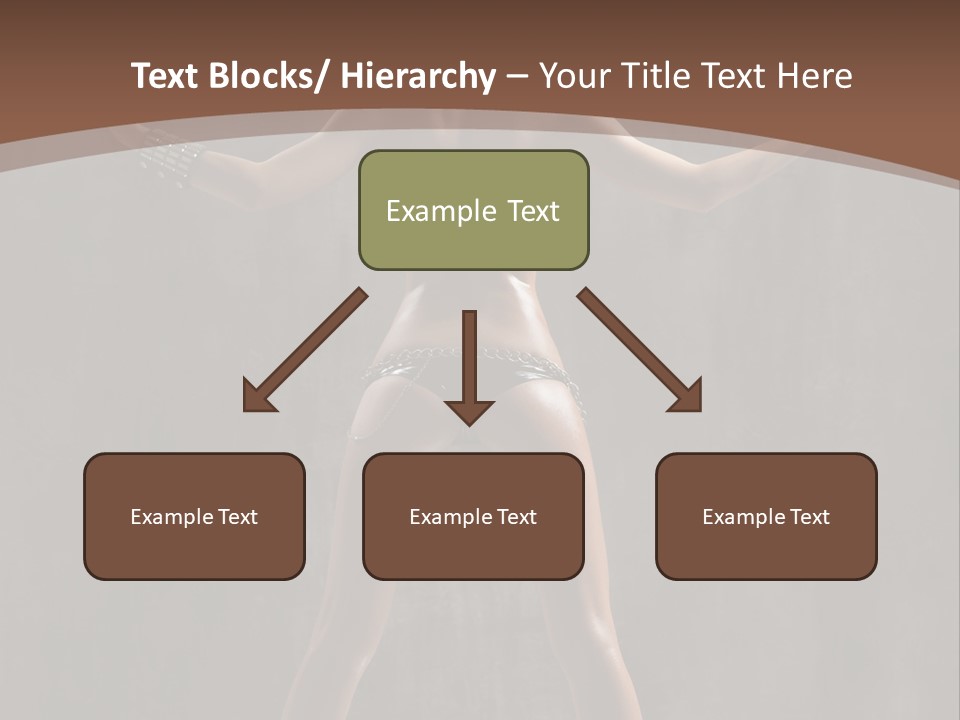 Posing One Dance PowerPoint Template