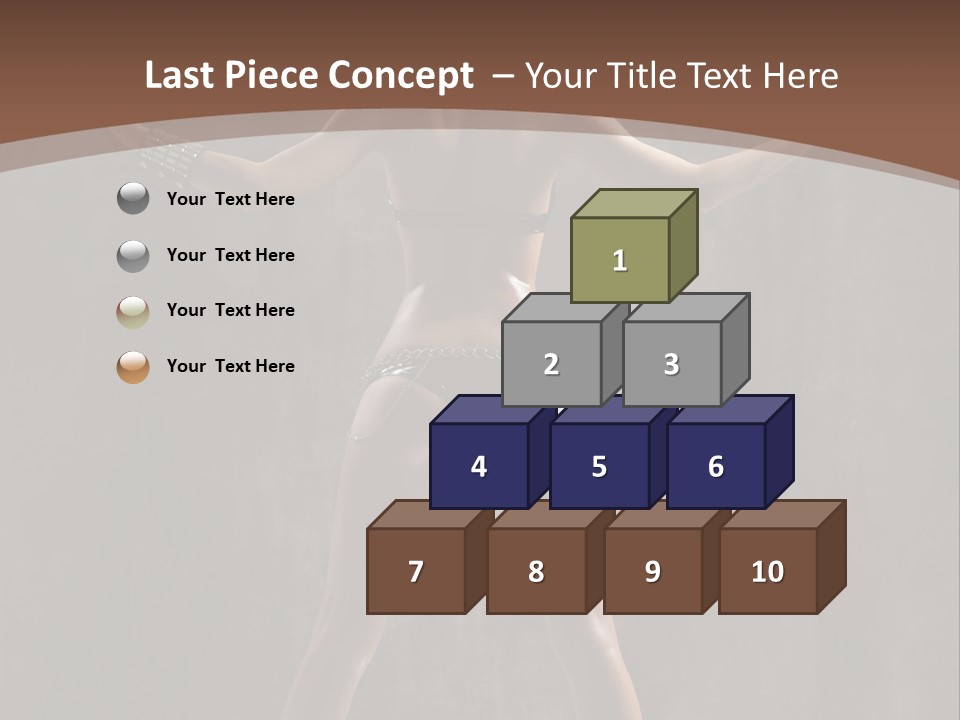 Posing One Dance PowerPoint Template