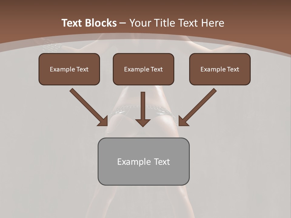 Posing One Dance PowerPoint Template